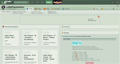 Desktop Screenshot of lolitaphantomhive.deviantart.com