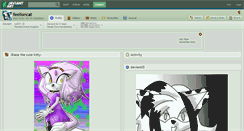 Desktop Screenshot of feelioncat.deviantart.com