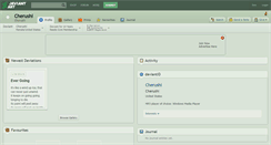 Desktop Screenshot of cherushi.deviantart.com