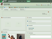 Tablet Screenshot of gynecologi.deviantart.com