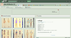 Desktop Screenshot of jolly-goodsocks-101.deviantart.com