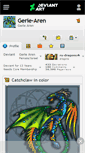 Mobile Screenshot of gerie-aren.deviantart.com