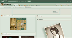 Desktop Screenshot of kailana-sama.deviantart.com