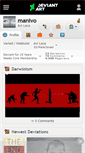 Mobile Screenshot of manivo.deviantart.com