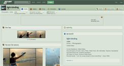 Desktop Screenshot of light-binding.deviantart.com