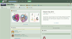 Desktop Screenshot of charm-city.deviantart.com