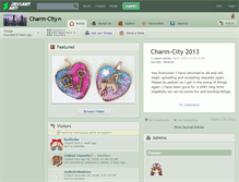 Tablet Screenshot of charm-city.deviantart.com