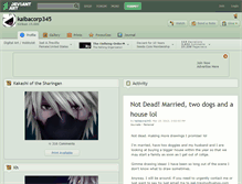 Tablet Screenshot of kaibacorp345.deviantart.com
