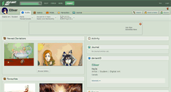 Desktop Screenshot of eliixer.deviantart.com