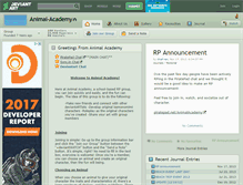 Tablet Screenshot of animal-academy.deviantart.com