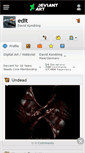 Mobile Screenshot of edit.deviantart.com