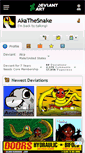 Mobile Screenshot of akathesnake.deviantart.com