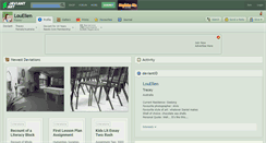 Desktop Screenshot of louellen.deviantart.com