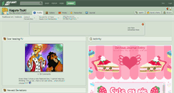 Desktop Screenshot of kagura-tsuki.deviantart.com