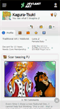 Mobile Screenshot of kagura-tsuki.deviantart.com