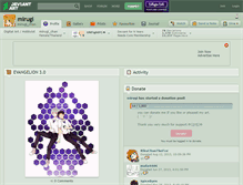 Tablet Screenshot of mirugi.deviantart.com