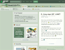 Tablet Screenshot of howard-link-fc.deviantart.com