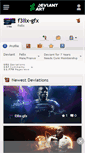 Mobile Screenshot of f3lix-gfx.deviantart.com
