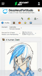 Mobile Screenshot of deusmeusfortitudo.deviantart.com