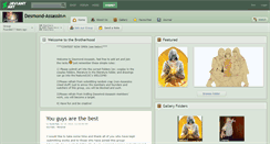Desktop Screenshot of desmond-assassin.deviantart.com