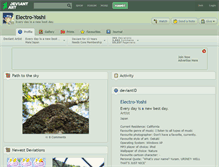 Tablet Screenshot of electro-yoshi.deviantart.com