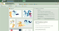 Desktop Screenshot of mlpflockdrawfun.deviantart.com