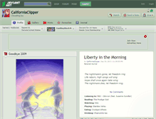Tablet Screenshot of californiaclipper.deviantart.com