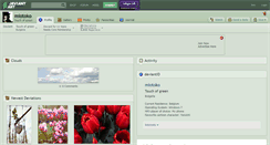 Desktop Screenshot of miotoko.deviantart.com