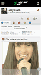 Mobile Screenshot of maylassel.deviantart.com