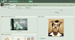 Desktop Screenshot of lirurules.deviantart.com