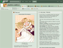 Tablet Screenshot of gambino-addicts.deviantart.com