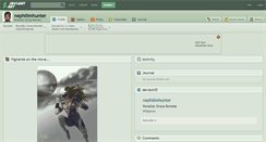 Desktop Screenshot of nephilimhunter.deviantart.com