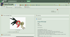 Desktop Screenshot of dragonoframpage.deviantart.com