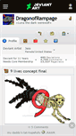 Mobile Screenshot of dragonoframpage.deviantart.com