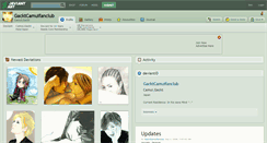 Desktop Screenshot of gacktcamuifanclub.deviantart.com