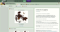 Desktop Screenshot of mindfultriphammer.deviantart.com