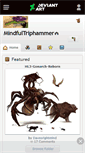 Mobile Screenshot of mindfultriphammer.deviantart.com