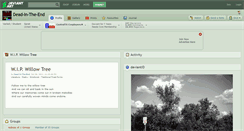 Desktop Screenshot of dead-in-the-end.deviantart.com