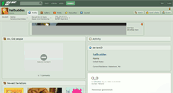 Desktop Screenshot of hallbuddies.deviantart.com