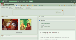 Desktop Screenshot of francis-bonnefoy.deviantart.com