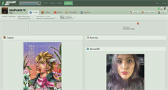 Desktop Screenshot of cacahuate16.deviantart.com