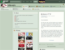 Tablet Screenshot of lolita-ouji.deviantart.com