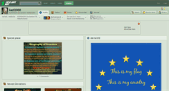 Desktop Screenshot of kazi2000.deviantart.com