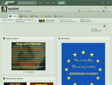 Tablet Screenshot of kazi2000.deviantart.com