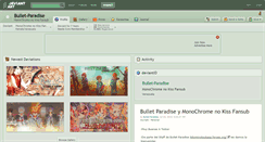 Desktop Screenshot of bullet-paradise.deviantart.com