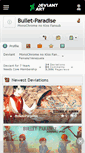 Mobile Screenshot of bullet-paradise.deviantart.com