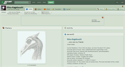 Desktop Screenshot of kitsu-kageboushi.deviantart.com