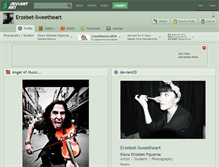 Tablet Screenshot of erzebet-sweetheart.deviantart.com