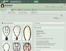 Tablet Screenshot of hlmullaney.deviantart.com