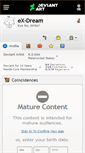 Mobile Screenshot of ex-dream.deviantart.com